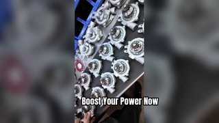 High quality turbochargers have been finished!