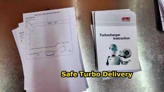FIRE turbochargers use their own secure packaging.