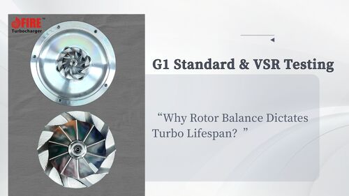Latest company news about Why Rotor Balance Dictates Turbo Lifespan: Understanding the G1 Standard & VSR Testing
